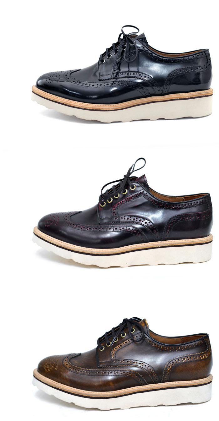 wingtip creeper shoes